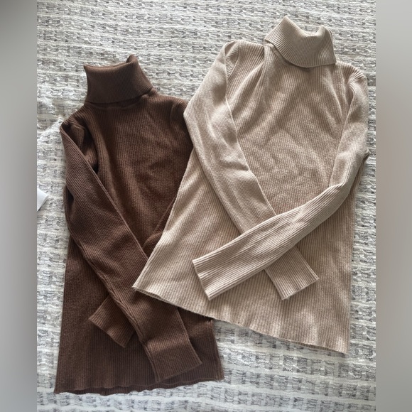 Set of 2 - Knit Turtlenecks - Picture 1 of 1